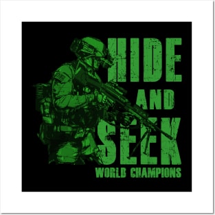 Hide and Seek World Champion Posters and Art